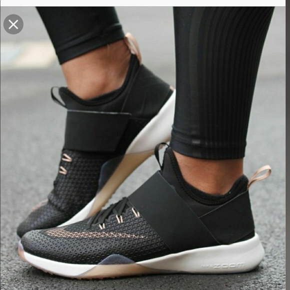 Nike air zoom black and  rose gold - Picture 1 of 5